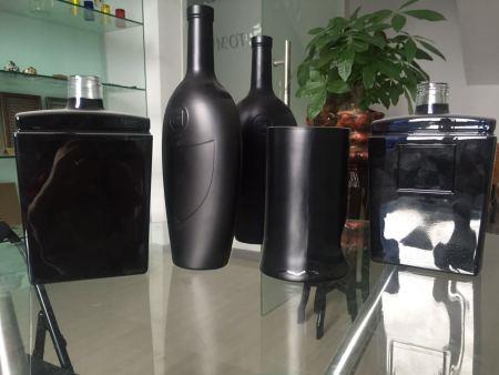 High gloss high hard wine bottle paint